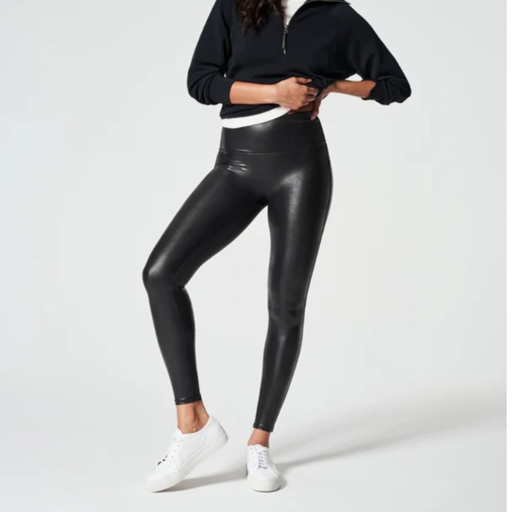 NWT SPANX Faux Leather Leggings